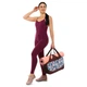 Сумка для йоги Yoga bag KINDFOLK (розмір 19х50х33см, поліестер, бавовна, рожевий-блакитний) (FI-8366-2) - изображение 2