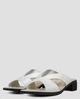 Мюлі жіночі білі натуральна шкіра Україна VM Villomi - розмір 38 (24,5 см) (модель: VMV210-13bKWHT) - зображення 3