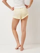Пижамные шорты женские H&M 1154185 M Желтые (KAY2000001518397) - изображение 2