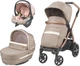 Коляска 3 в 1 Peg-Perego Book Mon Amour Lounge Розовое золото (2000000136387) - изображение 1