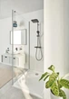Душова система з термостатом GROHE Vitalio Comfort 250 266962431 чорний - зображення 2