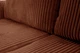 Диван кутовий розкладний Аllora Perfect Home Темно-коричневий (натуральне дерево/ДСП/тканина Tilia 52) - зображення 6
