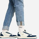 Sneakersy męskie do kostki Puma Court Classic SD 397264-04 41 (7.5UK) Biały/Granatowy (4067979369183) - obraz 2