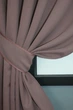 Комплект коротких штор VR-Textil Bagema Rvs № 1245ш Пудровий 130х170 см 2 шт (35-0025) - зображення 3