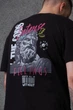 Чоловіча Оверсайз Футболка З Принтом Without Feelings Black 2XL/3XL (8049298) - изображение 5