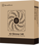 Wentylator Silverstone Air Slimmer 140 Black (4710679817002) - obraz 8