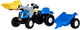 Трактор Rolly Toys RollyKid-X New Holland з причепом і ковшем Синьо-жовтий (4006485023929) - зображення 1