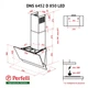 Вытяжка декоративная Perfelli DNS 6452 D 850 WH LED - изображение 15