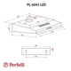 Вытяжка плоская Perfelli PL 6042 BL LED - изображение 11