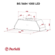 Вытяжка полновстраиваемая Perfelli BIS 5684 BL 1000 LED - изображение 10