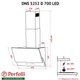 Вытяжка декоративная Perfelli DNS 5252 D 700 BL LED - изображение 14