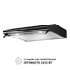 Вытяжка плоская Perfelli PL 6042 BL LED - изображение 3