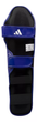 Захист гомілки та стопи для кікбоксингу Adidas Super Pro Shin Instep Guards WAKO (WAKOGSS11) Blue XL - зображення 4
