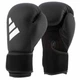 Дитячі боксерські рукавички Adidas Hybrid 25 (ADIH25) Black 8 унцій - зображення 1