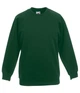 Свитшот Fruit of the Loom Classic raglan sweat kids 104 см Темно-зеленый (062039038104) - изображение 1