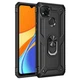 Чехол Shield для Xiaomi Redmi 9C бронированный бампер с подставкой Black - изображение 1