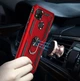 Чохол Shield для Xiaomi Redmi 9C броньований бампер з підставкою Red Без бренду - зображення 2
