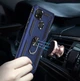 Чехол Shield для Xiaomi Redmi 9C бронированный бампер с подставкой Dark-Blue - изображение 2