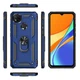 Чехол Shield для Xiaomi Redmi 9C бронированный бампер с подставкой Dark-Blue - изображение 3