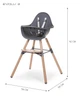 Стілець для годування Childhome Evolu 2 з бампером, natural/anthracite - зображення 8