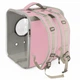 Рюкзак - переноска для котів та собак 39х30х34 CosmoPet CP-28 Pink - зображення 5