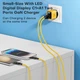 Зарядное устройство Asometech 35W GaN PD 3.0 QC 3.0 Type-C USB Жёлтый (1014-531-00) - изображение 9