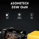 Зарядное устройство Asometech 35W GaN PD 3.0 QC 3.0 Type-C USB Жёлтый (1014-531-00) - изображение 12