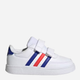 Дитячі кеди для хлопчика adidas Breaknet 2.0 CF I HP8971 26 Білі з синім і червоним (4066749944742) - зображення 1