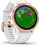 Спортивные часы Garmin Fenix 6S Pro Rose Gold-tone with White Band (010-02159-11) - изображение 2