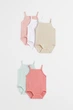 Комплект боді 5шт H&M 957313 92см різнокольоровий - зображення 1