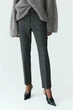 Брюки H&M 751471 36 сірий клітинка - зображення 4