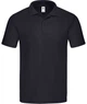 Футболка поло мужская Fruit of the Loom Original polo M Черный (063050036M) - изображение 1