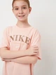 Подростковая футболка для девочки Nike G Nsw Trend Bf Tee DV6137-800 156-166 см (XL) Оранжевая (0196149792293) - изображение 4