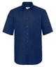 Сорочка Fruit of the Loom Oxford shirt short sleeve 2XL 32 Темно-Синій (0651120322XL) - зображення 1