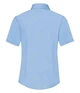 Сорочка Fruit of the Loom Ladies Poplin Shirt Short Sleeve XL MU Блакитний (0650140MUXL) - зображення 3