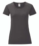 Футболка Fruit of the loom Ladies Iconic T M Темно-серый (61-432-0) - изображение 1