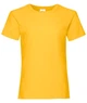 Футболка Fruit of the Loom Valueweight girls 104 Солнечно Желтый (061005034104) - изображение 1