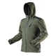 Куртка робоча Neo Tools Camo, матеріал Softshell, підкладка фліс, вітро та водонепроникна, капюшон, L(52), оливковий - изображение 1