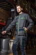 Штани робочі Neo Tools Premium, 100% бавовна, тканина Ripstop, посилення тканиною Cordura, XS(46), сіро-синій - изображение 3