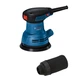 Ексцентрикова шліфувальна машина Bosch Professional GEX 125, 250 Вт, 125 мм, 7500-12000 об/хв, вага 1.4 кг. (632420) - зображення 8