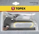 Topex 41E903 Степлер 6-8 мм, скоби J - зображення 3