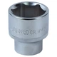Насадка шестигранна 3/4" 46мм CrV ULTRA (6075462) - зображення 2