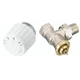 Термокомплект для радиатора DANFOSS RTL угловой 1/2" с преднастройкой с боковым подключением 003L1081 - изображение 2
