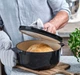 Каструля с крышкой KitchenAid CC006058-001 22 см 3.3 л черная 4755268 - изображение 4