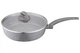 Сковорода с крышкой глубокая Ardesto Gemini Gourmet Apulia AR-2426-GGL 26 см серая 4630631 - изображение 1