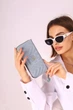 Кошелек женский голубой код 459 4559341 - изображение 1
