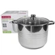 Кастрюля с крышкой Kamille KM-5405 13 л 28 см серебристая 4696636 - изображение 6