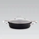 Каструля з кришкою Maestro MR-4424 26 см 2.5 л чорна 4828316 - зображення 2
