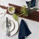 Набор из 4-х салфеток 35х35 DARK BLUE SATIN 4579992 - изображение 4
