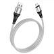 Кабель HOCO Lightning Excellent charging data cable X50 1 метр білий - зображення 1